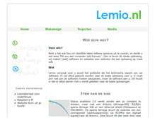 Tablet Screenshot of lemio.nl